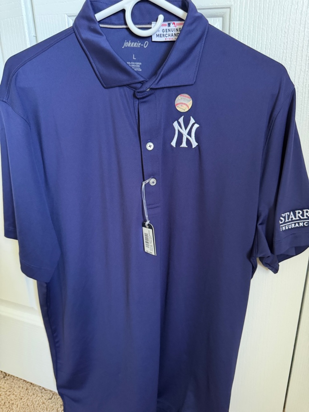 johnnie-O Navy Men’s New York Yankees Polo